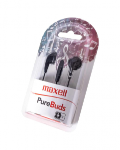 Maxell PureBuds f&uuml;lhallgat&oacute; fekete (176034 / 303986)